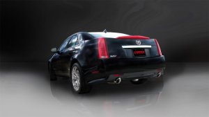 Cadillac CTS Performance Exhaust - CORSA Performance - Touring Axle-Back Dual Rear Exit - Polished - `09-`14